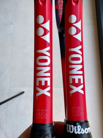 Yonex VCORE 95 tennis racket set of 2