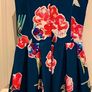Superdry Floral Print Scuba Skater Dress Image 7