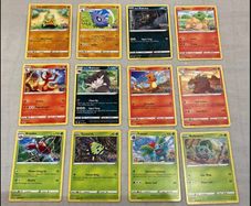 Pokemon Go Complete Uncommon Common Set 42 cards