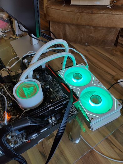 Tempest 240 ARGB Liquid Cooling Kit White