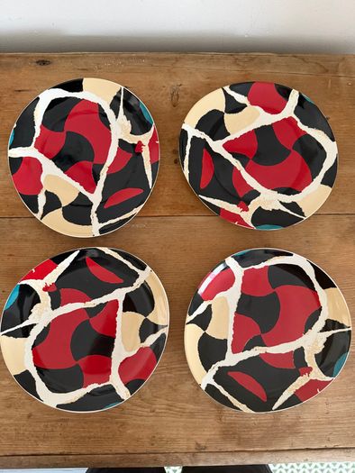 Diane Von Furstenberg side plates x4