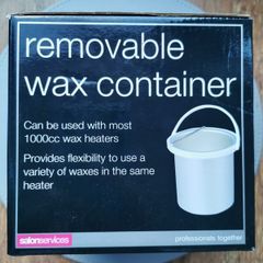 Salon Services Removable Wax Containers