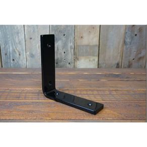 Brackets L-Shaped Matt Black