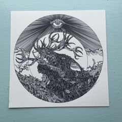 "The Hound" quality print by artist Sin-Eater.