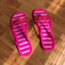Ted Baker Telley Neon Stripe Flip Flop Image 2