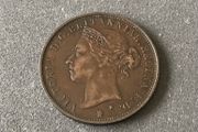 Jersey 1877 QV One twelfth of a Shilling