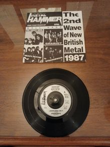 vinyl single ep. Metal hammer april 1987