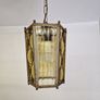 Antigue French Copper lantern ceiling light Image 5