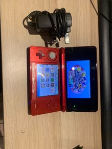 Red nintendo 3ds modded