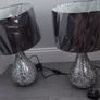 Brand New. Two Beautiful Lamps with Black Shades. Image 2