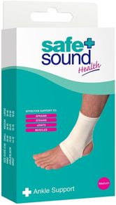 Safe & Sound Ankle Support Medium/Large 20-25cm Sports Injuries Sprains Strains