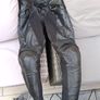 Dainese leather motorcycle motorbike trouser pants Image 3