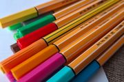 Stabilo fine markers