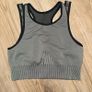 Sweaty Betty grey seamless sports bra size M Image 2