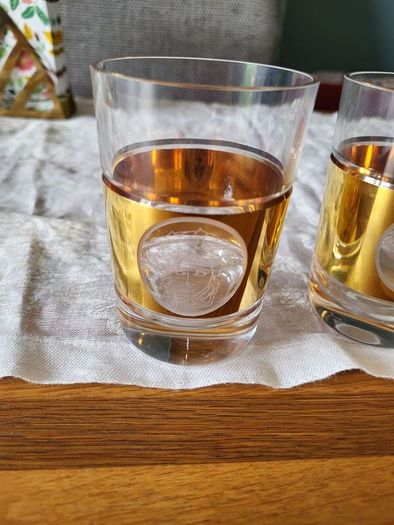 Unique Rare Versace drinking tumblers