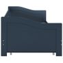 Pull-out Sofa Bed Frame Grey Pinewood 90x200 cm Image 6