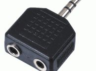 main image for ad New 3.5 mm Male Jack to 2 x Jack Socket Splitter Adapter
