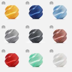 1kg Bambu Lab PLA Silk+ Filament Refill