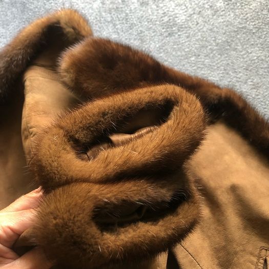 Sheepskin coat