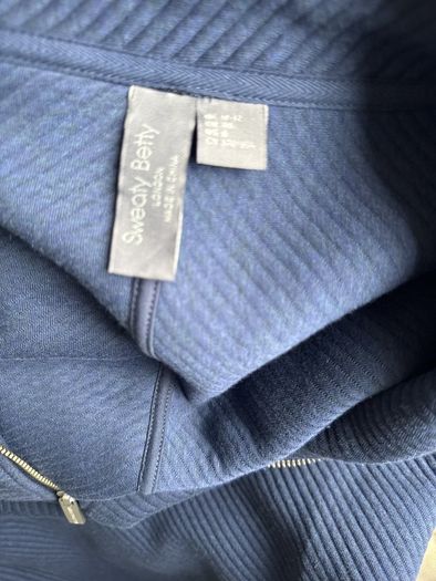Women's Sweaty Betty Quarter Zip Top Navy