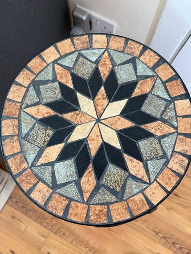 Ceramic Mosaic Side Table