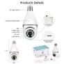 3mp Panoramic Wifi Ip Camera E27 Light Bulb Calving Hd Wireless Security Camera Image 8