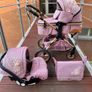 New pink baby p travel system 3 in 1 Image 2