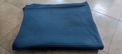Blue large double bead spread from IKEA 230x250cm