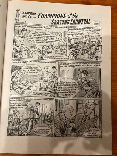 Comic: 'LION' annual 1957