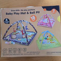 baby toyBrand New Pink Baby Play Mat and Ball Pit Activity Gym 0m Plus