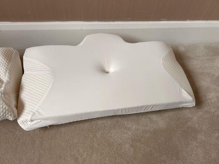 Two pillow home pillows - never used - good for neck pain