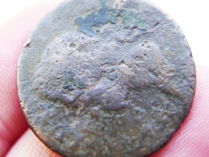 1738 IRELAND  George II  1/2 Penny Coin