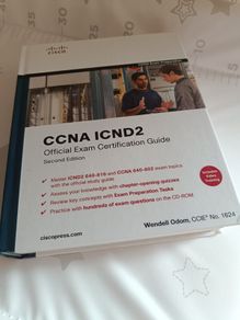 CCNA ICND2 Official Exam Certification Guide (Second Edition) by Wendell Odom.