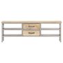 TV Cabinet 120x30x40 cm Solid Mango Wood Image 4