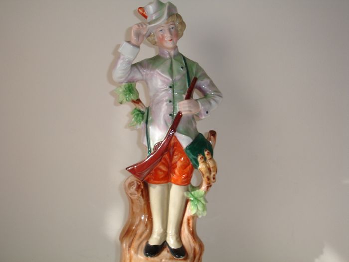 Vintage German Figurine Hunter /Gamekeeper