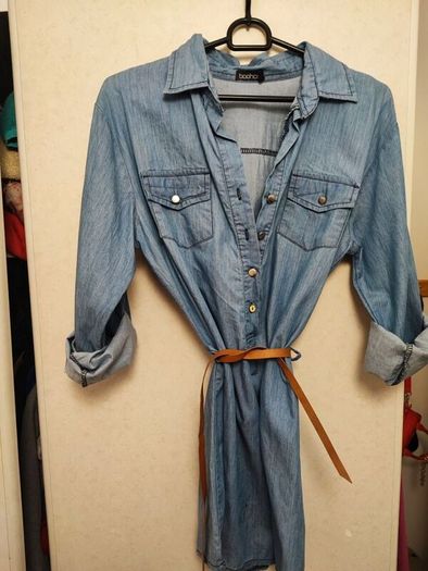 Boohoo dress colour Jeans