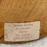 James Hickey Hand Turned Spalted Beech Wood Vase Irish Studio Woodturning  Borris, Co. Carlow Image 5