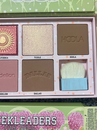 benefit cheek leader pink squad face palette brand new sold out everywhere