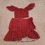 Smocked Crop Top and Mini Wrap Skirt Set Image 3