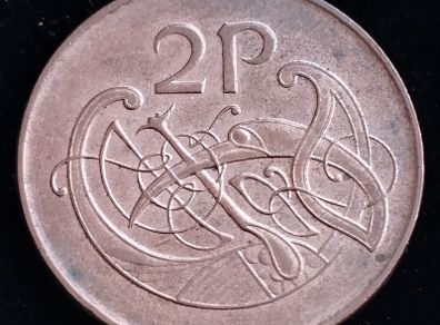 Ireland - 1995 - 2 Pence - Bird - KM.21 - [2059]