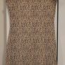 Mirumi Cream, Gold and Black Sparkly Scoop-Neck Sleeveless Mini Dress Image 2