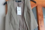 ladies waistcoat zara new