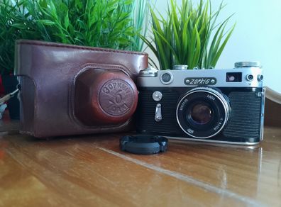 Serviced Zorki-6 Fully Working EXC Condition Film Camera with Industar-50 M39 Lens, Refurbished USSR Classic Retro, 650013564