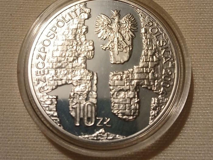 Silver coin Warsaw Uprising