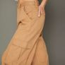 SHEIN WESTFADE Barrel-Leg Cargo Pants (Camel) Image 5