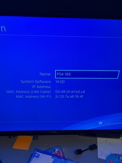 Sony PS4 500GB + Controller & Original Box - Disc Drive Fault 90 not 65