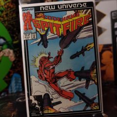 Codename ! Spitfire ! Issue #12 ! Copper Age Comic from 1987 ! by Marvel !