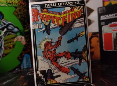 Codename ! Spitfire ! Issue #12 ! Copper Age Comic from 1987 ! by Marvel !