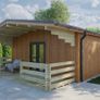 Two Bedroom Type A Log Cabin Image 2