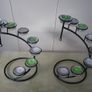 Pair of Spiral Tee Light Holder Image 3